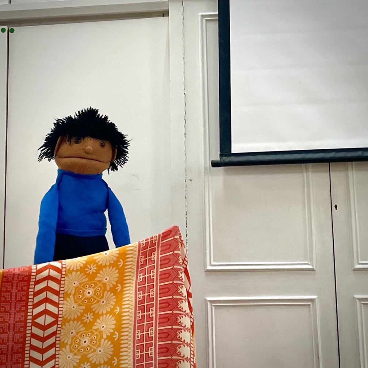 MitchamHope's tweet photo. Privileged to have Hopey McHopeface (he’s not on Twitter)  with us today – he normally works with the kids, but he’s been promoted to sharing with everyone in today's family service. https://t.co/Fw9KnW0neM
