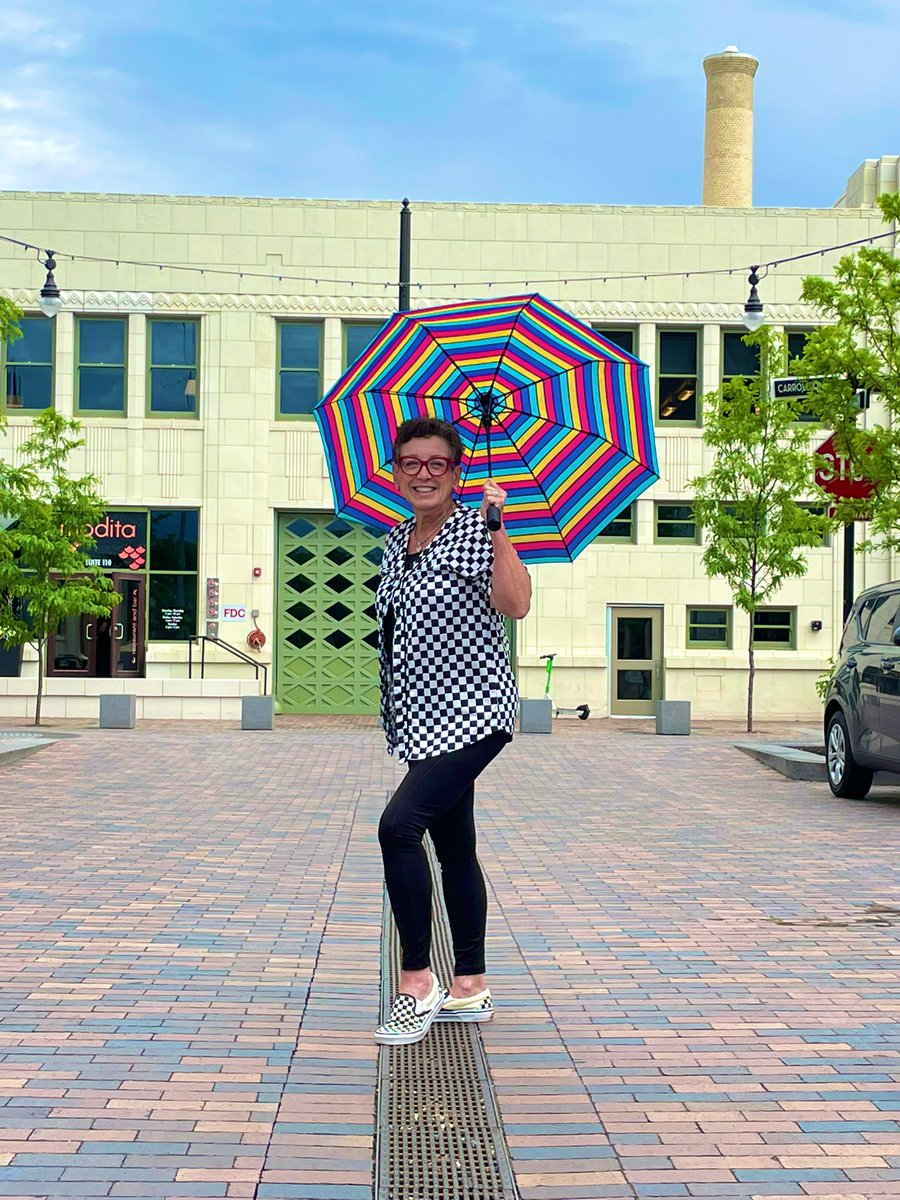 Yesterdays #rain did not deter from having a great time #celebrating a 30th Birthday and food at #Bottleworks Garage Food Hall! 💦🏁☔️ #Indy500 #500fashion #BackHomeIndiana #Foodies <a href="/IMS/">Indianapolis Motor Speedway</a> <a href="/VisitIndy/">Visit Indy</a>