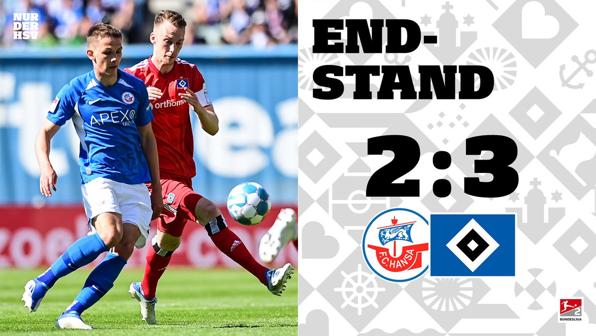 90'+3 ⏱ ABPFIFF! 💥
RELEGATION! 💥
BERLIN! 💥
_____
#FCHHSV 2:3
#nurderHSV