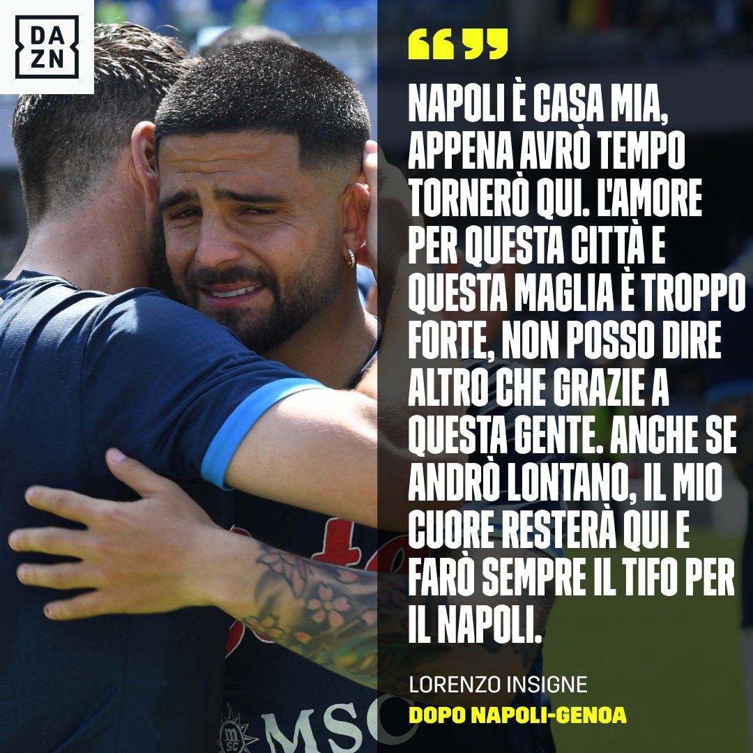 DAZN_IT's tweet photo. Lorenzo, napoletano 💙

#NapoliGenoa #Insigne https://t.co/2eIxdJSVjV