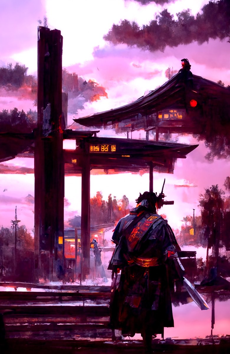 ai_iota's tweet photo. Happy Sunday! 🖤
There are 44 more A.I. generated Samurai in the collection. Are you lucky enough get one? https://t.co/2gLof0jJYr https://t.co/yxFRHAttRy