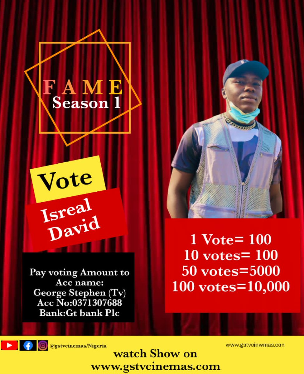Please vote for me as many time as you can
