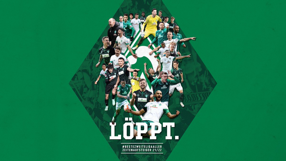 werderbremen's tweet image. WIR. SIND. ZURÜCK!! 💚🤍

#Löppt | #Werder 
svw.de/TWLoeppt