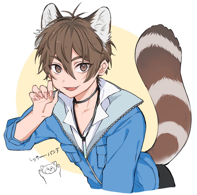 レッサーパンダエイトさんとか…どうだい…? #ぬカニ_FA 