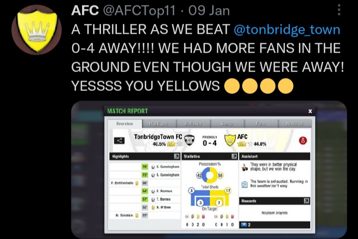 AFC 🏆 tweet media