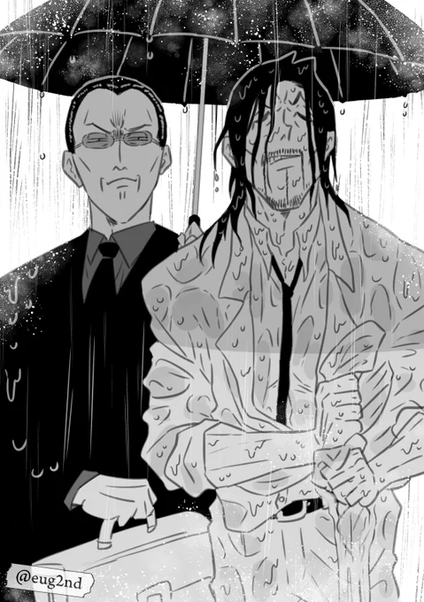 【むこうぶち】江崎と後堂:待ち合わせ 
