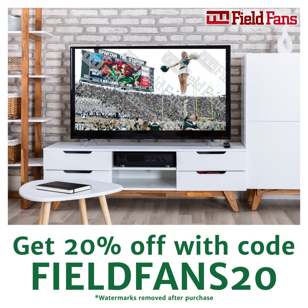 theFieldFans's tweet photo. Go Spartans! Wanna be the envy of all your fellow classmates? Grab these screensavers for your streaming TV or phone. Officially licensed and formatted at 16:9, they'll perfectly fit most devices. Download them here: https://t.co/oJUzTl7TTX #gogreen #michiganstate #gospartans https://t.co/O3AnROs6YM