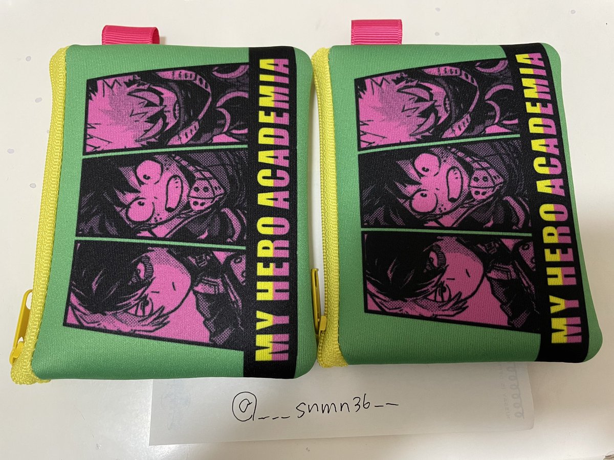 ___snmn36__'s tweet photo. 【交換】週刊少年ジャンプ ミニポーチコレクション ヒロアカ 呪術廻戦 ハイキュー ジャンフェス

(譲) ヒロアカ ヒーローアカデミア

(求) 呪術廻戦 ハイキュー

郵便or新宿手渡し���まとめてを優先しますが難しいと思いますので1つでも対応いたします。お気軽にお声がけください。 https://t.co/gVDOL61Q6q
