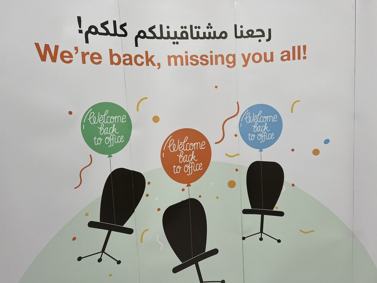 Welcoming our teams back as we return to full capacity of working from office!We managed a seamless transition of effective remote work together &amp; made it through the challenges with excellence and agility, while prioritizing our @orangejo family wellbeing &amp; caring environment.