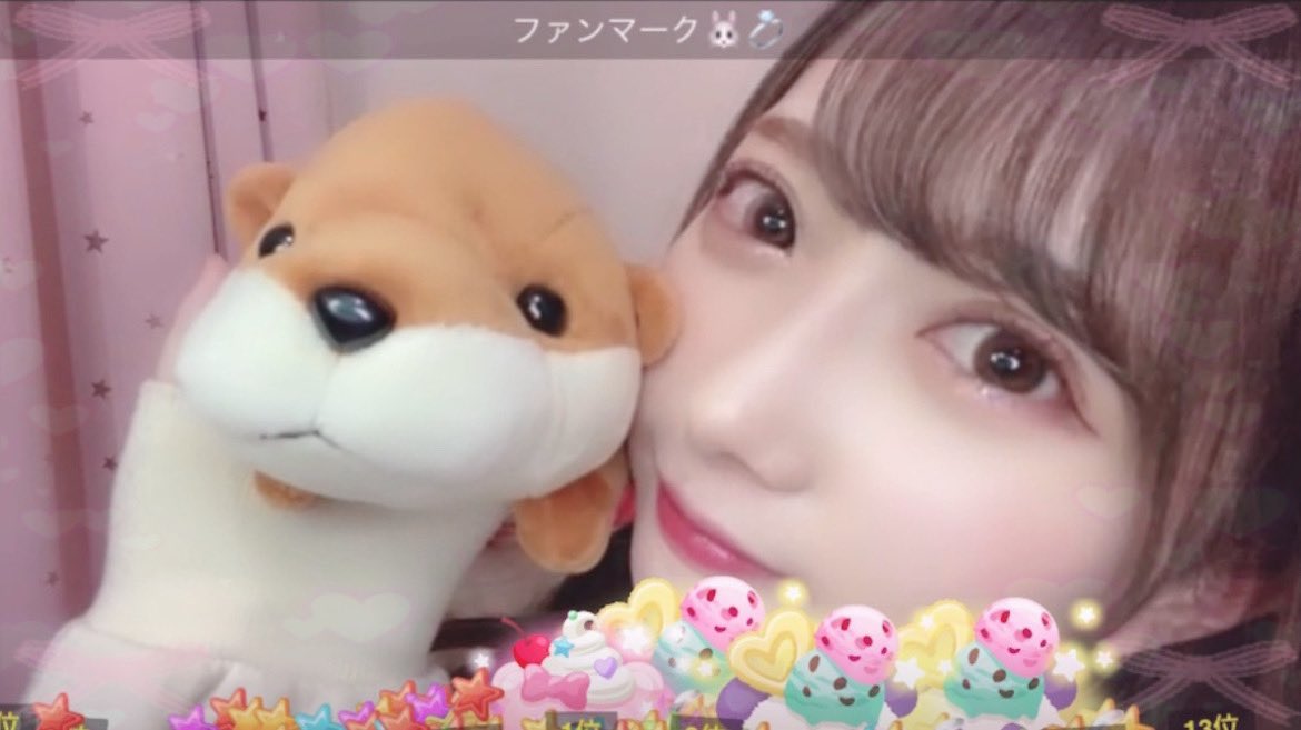 さやちゃん配信ありがと🐰 明日ジュエリー初日がんばってね…！！ #谷崎