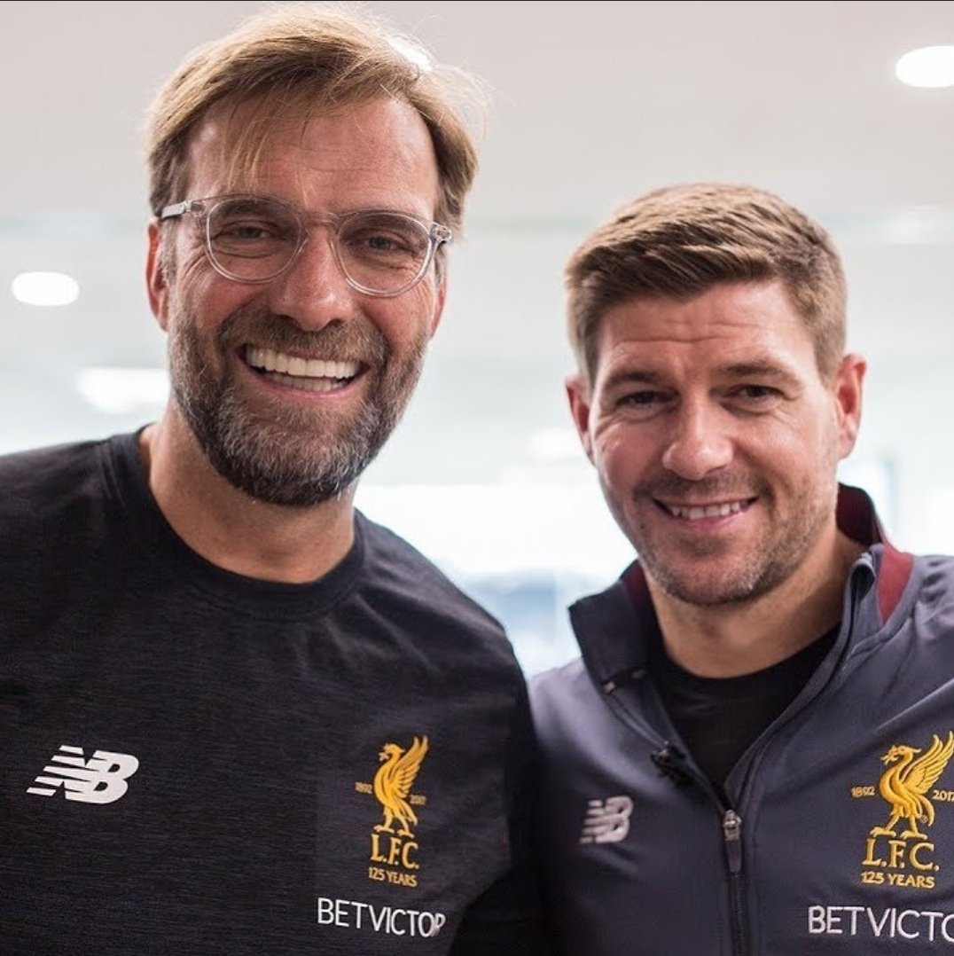 sim8dlamin's tweet image. Klopp is on a call with Steven Gerrard...he's offering to be his over the call  assistant coach on the last day of EPL. @james79rigby @LFC @LFC_CapeTown