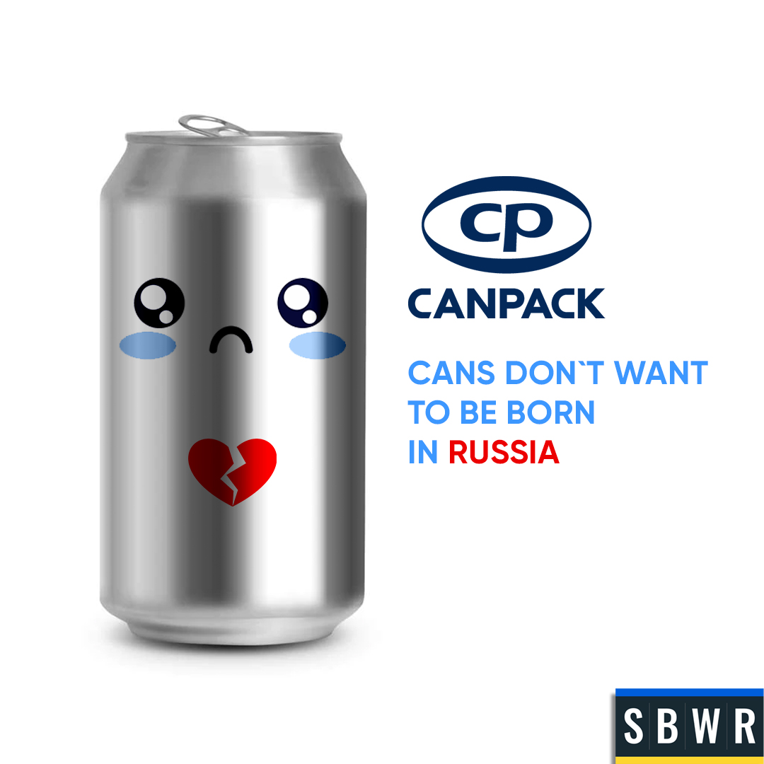 SBWR2022's tweet image. Canpack, the Polish company with a 30 year old history of making cans, and packaging for drinks, is still supplying Russian market with their products. EXIT RUSSIA NOW
#stopbusinesswithrussia #canpack #boycottrussia #war #stopthewst
