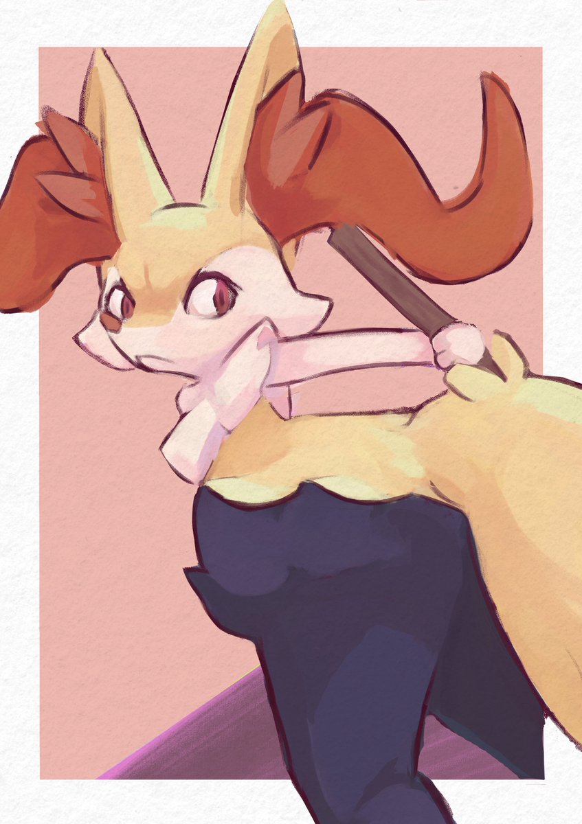_Fokko's tweet photo. More Braixen!
Hopefully I posted the right image this time😅
#Braixen #テールナー https://t.co/nMboVdy1Nw