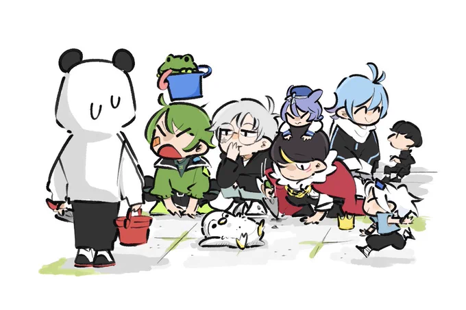 砂場(?)
#Astell_Art #ひろとの絵 