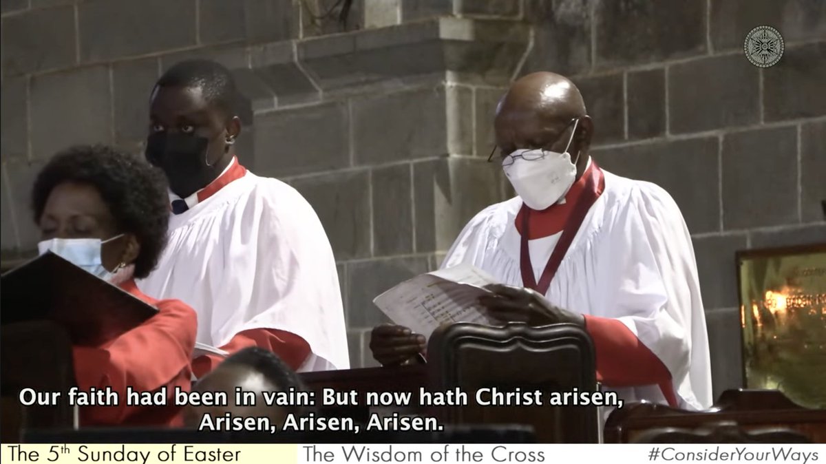allsaintsnrb's tweet photo. #ThisJoyfulEastertide

This joyful Easter-tide, Away with sin and sorrow!
My love the crucified, Hath sprung to life this morrow.

#ConsiderYourWays
#Evensongservice
#TheFifthSundayAfterEaster https://t.co/wd3uXklFA8