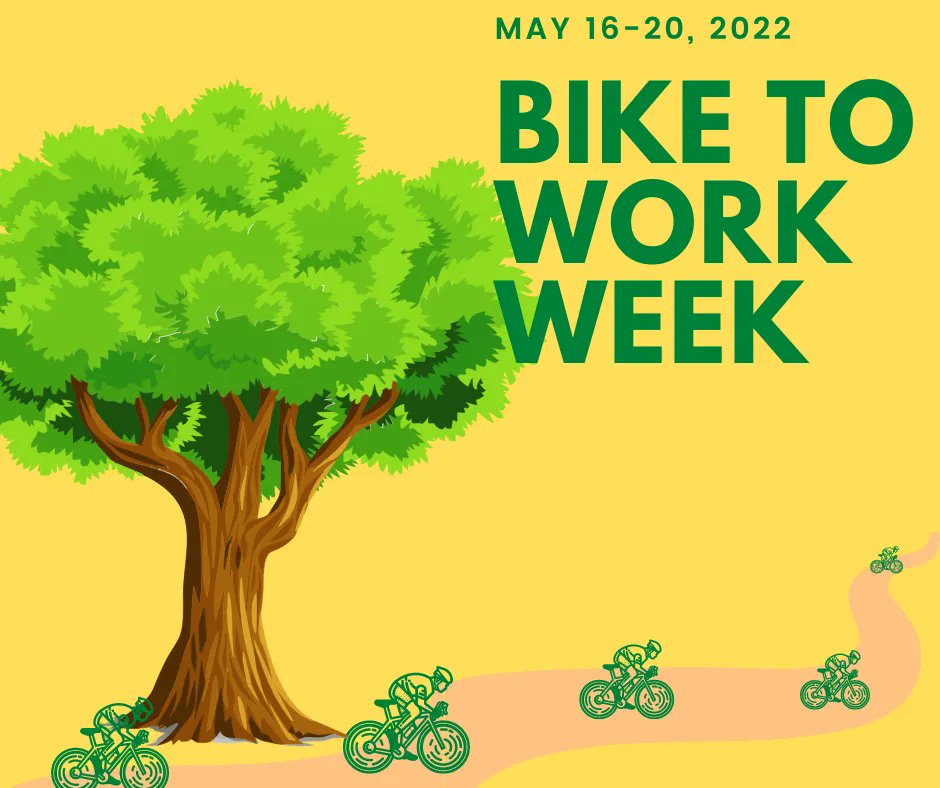 RideWalkWWL's tweet photo. Tomorrow begins Bike to Work Week! How far is your commute? https://t.co/RhGv3sFs9S