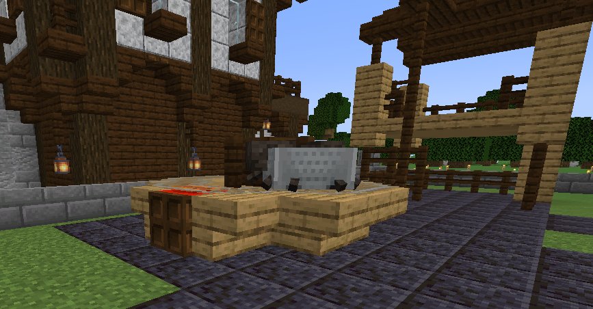 BigMamma_mc's tweet photo. I realised recently I have 2 creatures enjoying the playground. Nice to see it appreciated and used. #minecraft #funbuild https://t.co/X1HLEZhvLt