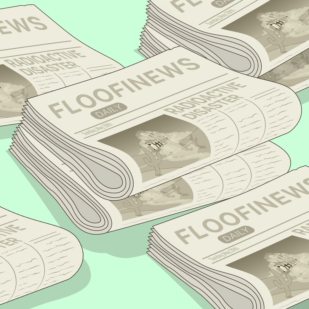 🚨YOUR ATTENTION PLEASE: FloofiNews just posted something terrible today!
The bitcoin factory has collapsed in an explosion causing a radioactive disaster…
FloofyLand is turning into hell…

Unfortunately places are limited on Arch 1… How many Floofies will be able to escape ?