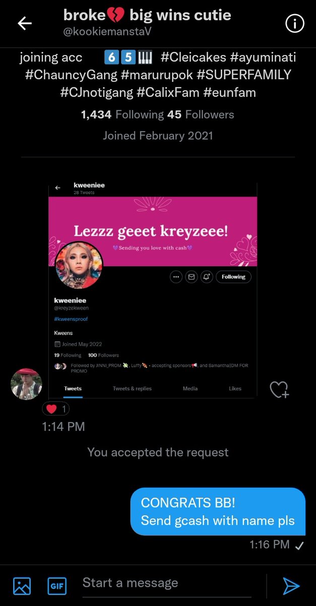 kreycryptokween's tweet photo. Winner: @kookiemanstaV
#kweensproof
Congrats! π https://t.co/bELcxOPWkh