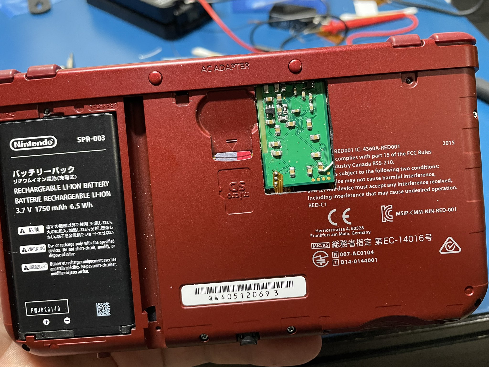 iFixRetro on Twitter "Optimize capture card installed on the New Nintendo 3DS XL handheld