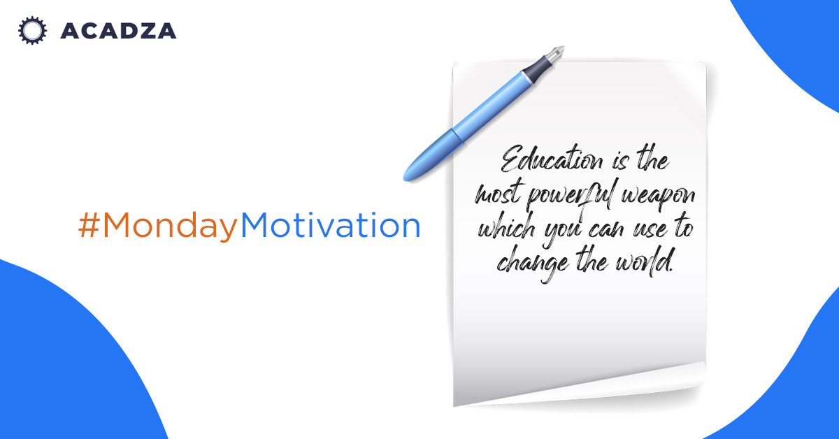 AcadzaDost's tweet photo. Education is the passport to the future, for tomorrow belongs to those who prepare for it today. Do you agree? 🤟💯

#MotivationalMonday #QuoteOfTheDay #Quotes #Learning #Education #Life #KnowledgeIsPower #TheArtOfLearning #Acadza #AcadzaDost #StudyPartner #StudyDost #IIT #JEE https://t.co/OChif41g0t