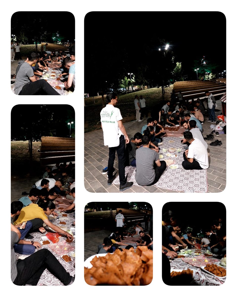 HurGenclik56's tweet photo. Gençlik buluşmamızın bu haftaki durağı "Kızlar Tepesi Parkı'ydı"
Acı çiğköfteye tatlı muhabbet karışınca muazzam bir ortam oluştu. Kaçıranlar için tekrar ediyoruz bizi takipte kalın. 😉 https://t.co/muUOT3UQ8Q