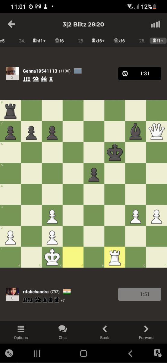 rifalichandra's tweet image. @chesscom  I have faced this problem few times where an opponent is somehow able to freeze the clock if they are loosing and then unless I resign,  I can&apos;t play other games? Please enlighten me why this happens #chess #chesschamps #chessapp