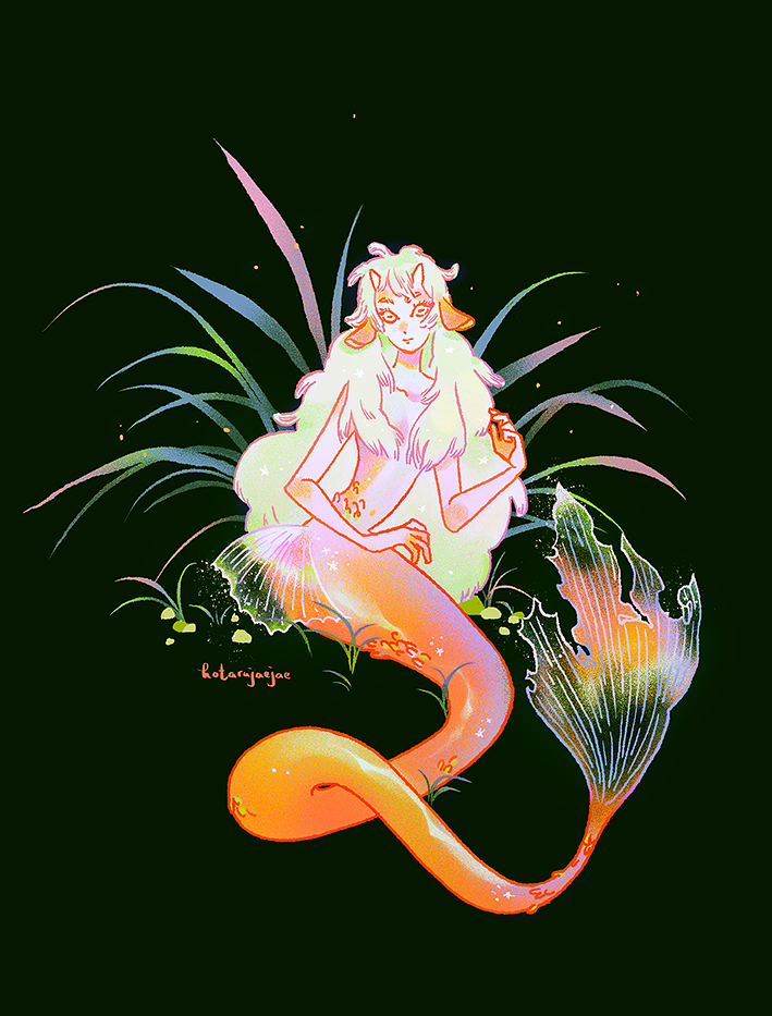 「which goatfish do you prefer 🐐🐠 」|hotarujaejaeのイラスト