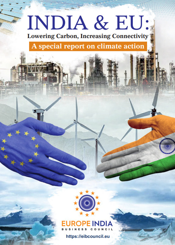 Flanders_India's tweet photo. 'INDIA &amp; EU: Lowering Carbon, Increasing Connectivity' - A special report on climate action by @Eibcouncil presents viewpoints from #leaders across #India &amp; #EU and some of the key drivers for #change.
#climateaction #climatechange
Download ➡️ https://t.co/DmQZKYNOw0 https://t.co/ARzBPwmt5d