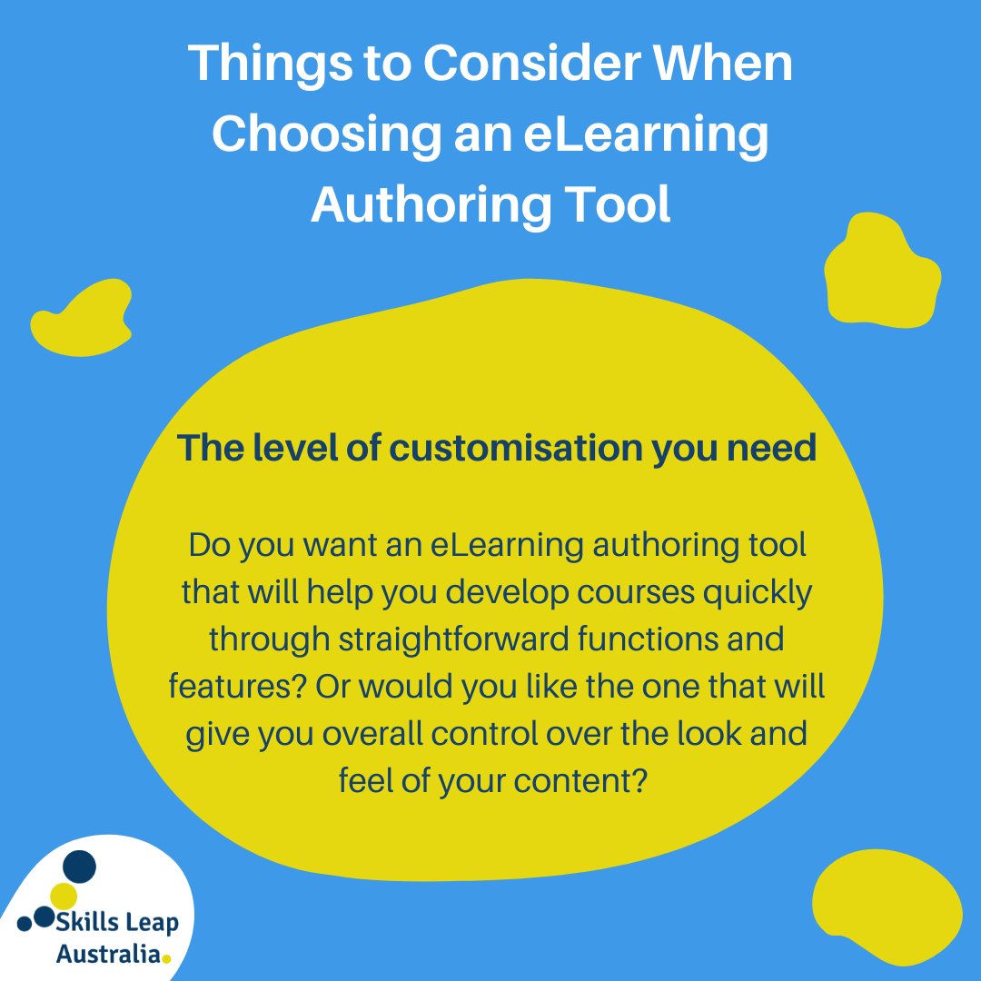 skills_leap_aus's tweet image. To read the full article, click here skillsleapaus.com.au/post/5-things-…

#elearning #edtech #lms #elearningdevelopment #instructionaldesign #onlinecourses #onlineeducation #contentdevelopment