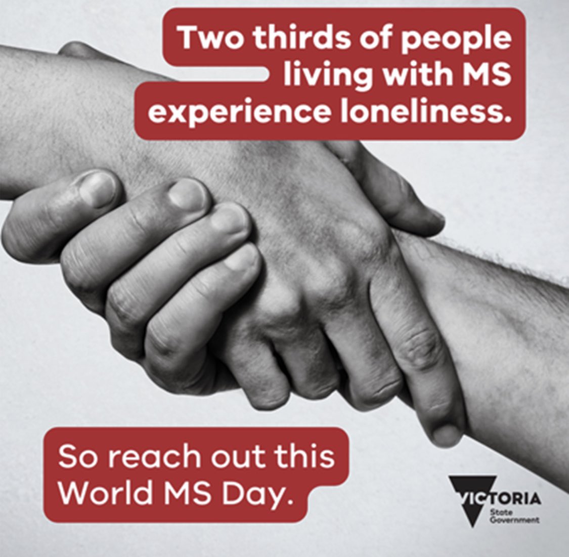 Today is World MS Day, reach out to someone you know with multiple sclerosis (MS) and help them to stay connected so no one has to face MS alone.  #MSConnections - msaustralia.org.au/world-ms-day-2…