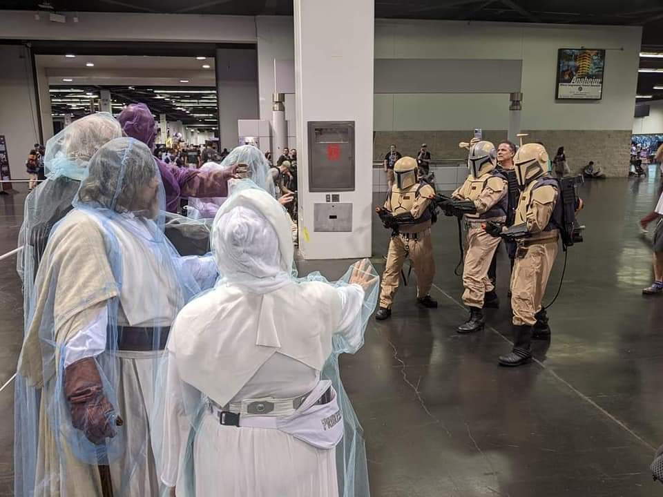 john_brummet's tweet photo. @MarkHamill Thank you.  Celebration Chicago you retweeted a pic of my Force Ghost Luke. Through that I met soo many worldwide who wished to do Force Ghosts. Several of us even met up at Celebration Anaheim this weekend. A call was made...
@ForceGhosts @MandoGhostbusters @SWCA2022 https://t.co/4YVKxZXebe
