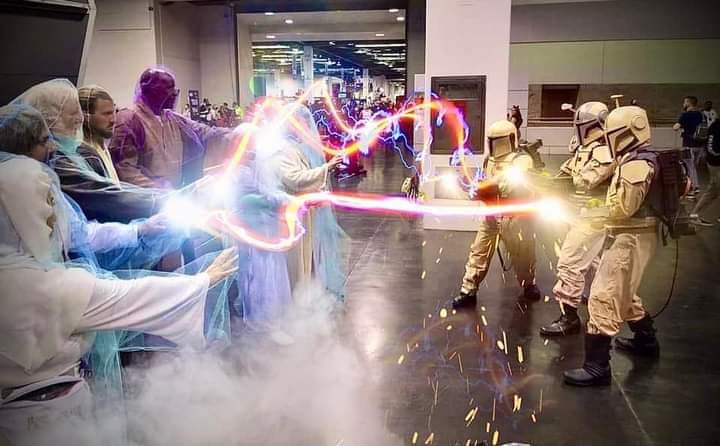john_brummet's tweet photo. @MarkHamill Thank you.  Celebration Chicago you retweeted a pic of my Force Ghost Luke. Through that I met soo many worldwide who wished to do Force Ghosts. Several of us even met up at Celebration Anaheim this weekend. A call was made...
@ForceGhosts @MandoGhostbusters @SWCA2022 https://t.co/4YVKxZXebe