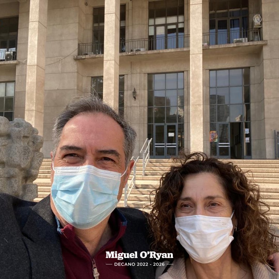 MiguelOryan's tweet photo. Orgulloso y agradecido de nuestra Facultad y sus funcionarios y funcionarias por su generosa entrega hoy Domingo en el Día del Patrimonio.

Felices con mi esposa Ines, recorrimos nuestra hermosa Facultad y pudimos ver el gran entusiasmo de nuestra gente! 🙌 https://t.co/ddwhWD7tj5