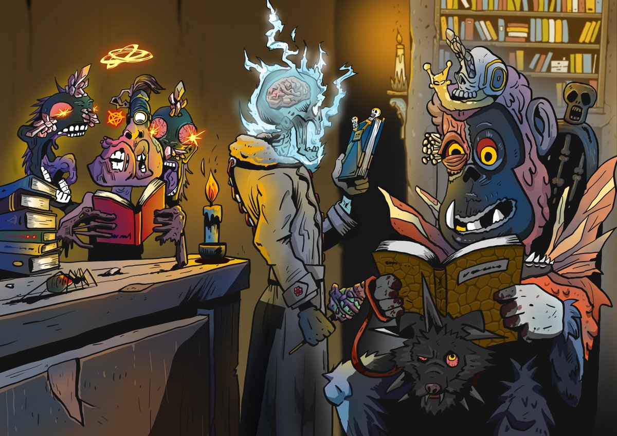ApeAllianceM's tweet photo. Lets Collect cartoon artwork with each story ! 
🎁50winners !

1⃣Follow 
@Meoaofficial 
@klaymutant
@klayape
 
2⃣Like &amp; Retweet
3⃣Tag 5 Friends
4⃣Wallet Address 

⏳Event Ends: June 2nd @ 22:00(KST)

@klaytn_official @BoredApeYC @trippinapes
 #bayc #mayc https://t.co/RgscX8mcXd