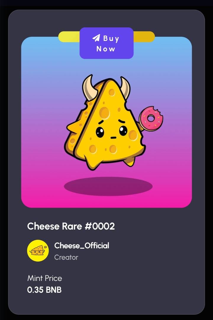 Laynaa1979's tweet photo. "We are aiming to bring all Cryptocurrency system in one place known as CheeseSwap Network".

DEFI 🚀🚀 : https://t.co/SYU1F7VJ9i https://t.co/fTCsB6s0DK