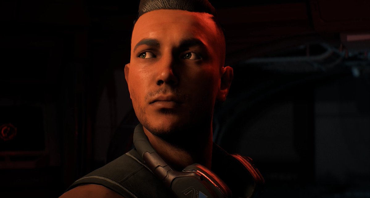 magic_robins's tweet photo. Played a bit of Andromeda today. 💜 #MyRyder https://t.co/4sMJgDotWC