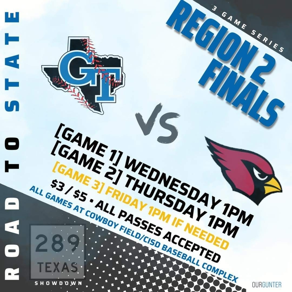 Baseball Playoff Info  gunterisd.org/article/755652…