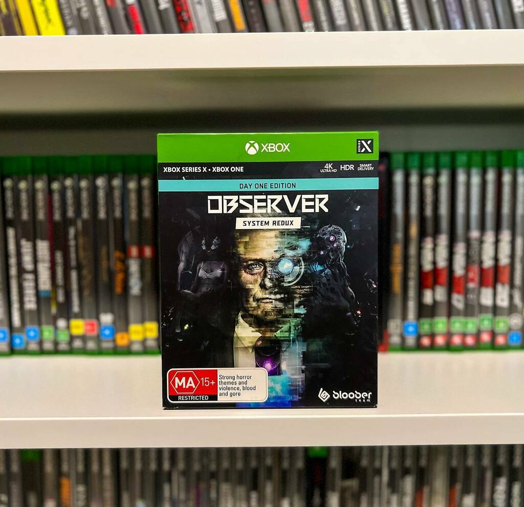 MadMikeeyGaming's tweet image. Observer: System Redux (2020)⠀
⠀
Metacritic - 79%

I have yet to play this game but have seen people stream over on Twitch. That’s why I bought this game. Looks spooky and interesting in all the right areas 🤠

#observergame #observersystemredux #xbox… instagr.am/p/CeKdc10hjwv/