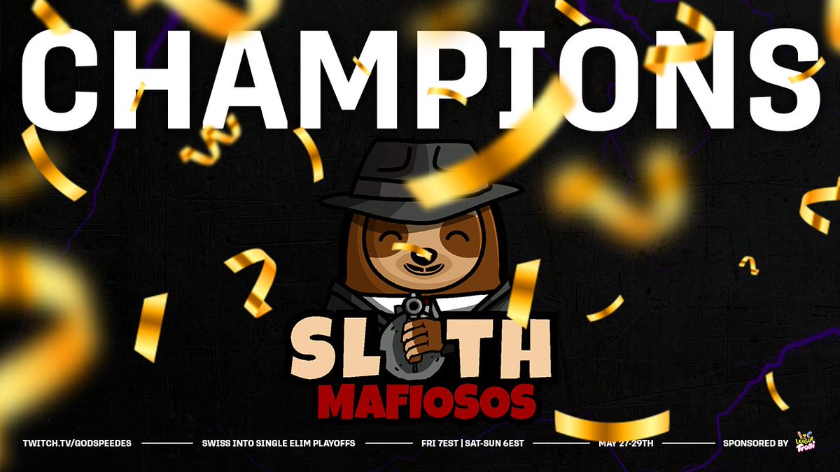 GodSpeedES's tweet photo. CONGRATULATIONS TO THE FIRST EVER DISCHARGE INVITATIONAL CHAMPIONS @SlothSquaNation !!
Great job to all teams that participated in this weekend's invitational. https://t.co/lskTP9gp3o
