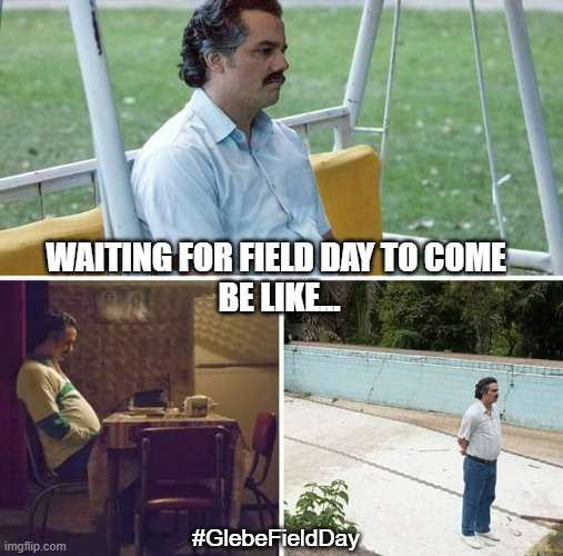 GlebePE's tweet image. The wait will be over soon... #GlebeEagles @GlebeAPS #fieldday #fieldday2022