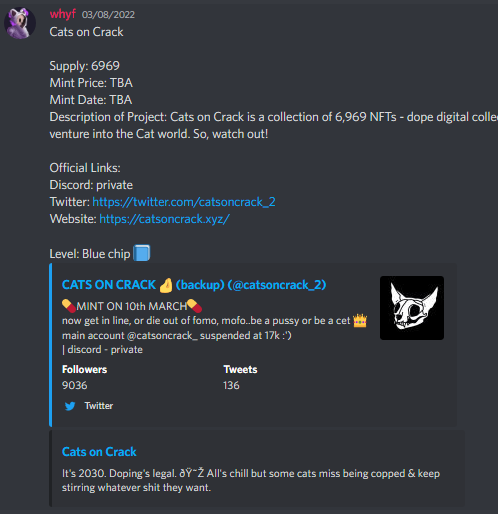 Regret DAO tweet media
