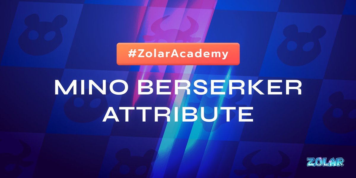 zolarnft's tweet photo. Minos have an additional stat that Ursas don’t have — and that’s the Berserker attribute. On a scale of 1 to 4, the higher it is, the more...
👹 $HUNY stolen from Ursas
👹 Chance of kidnapping Metazoa
#TeamMino, how berserk are you!? Check it out on https://t.co/hVjEQDiuwI https://t.co/RImHBg82Bg