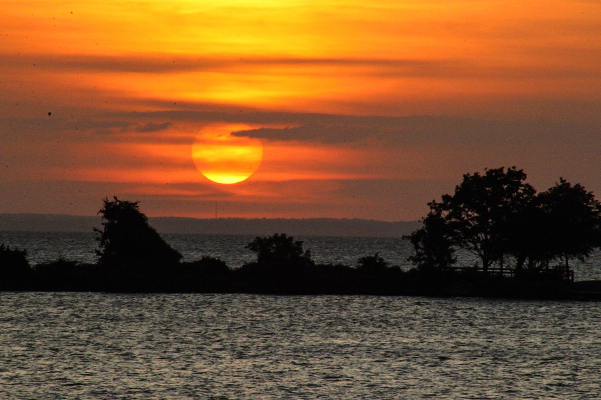 Lake Livingston sunset. 5-29-22