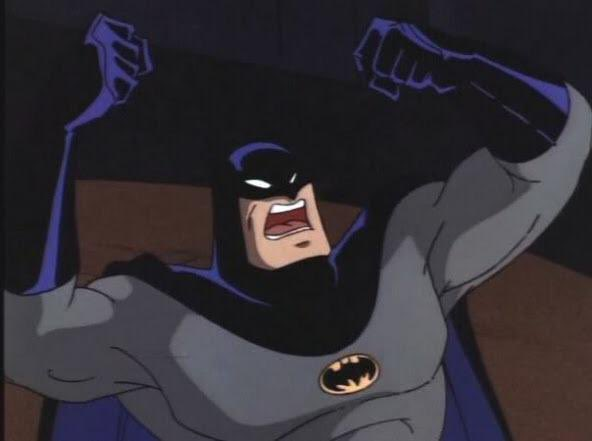 SolarisJack's tweet photo. @GailSimone "GIVE ME LIBERTY, OR A BRAN MUFFIN!"
#YellingBatman https://t.co/k9F1wJWIiF