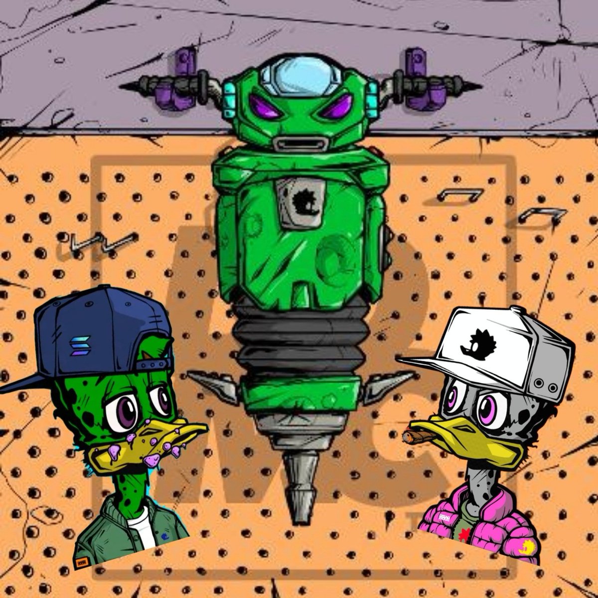 misstan85's tweet photo. Let's Ducking Go! 
Quack Gang, Can you DIG IT?!

#DDMC #DazedDucks @DazedDucks https://t.co/52em11PrZq