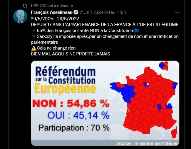 'Suis la p'tite fourmi UPR ! tweet media
