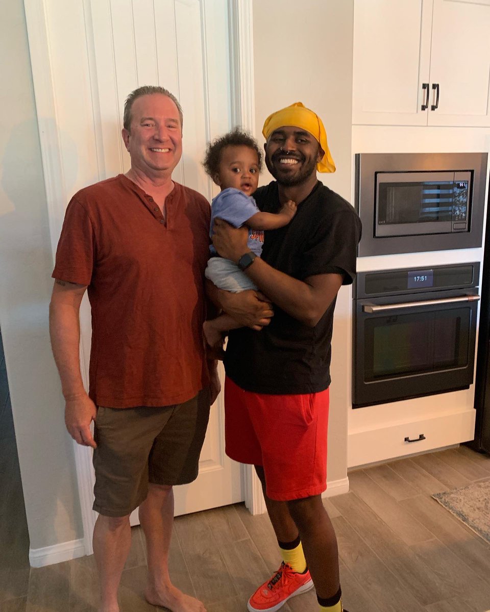 23 years ago while Jeff was on probation at LBFD he ran a house fire and found this baby boy under a bed. They did CPR and they got him back. today he came with his 1 year old little boy. As first responders u don’t always get to see the lives u touch.<a href="/Herohslbfd/">Jeff ohs</a>