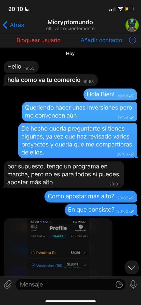 MiCryptoMundo's tweet photo. CHIC@S CUIDADO!!
Hay un estafador usando mi nombre....!!! Yo no soy un fondo de inversión por favor!!! 
Reportenlo por favor!!! https://t.co/OctqaRvSns