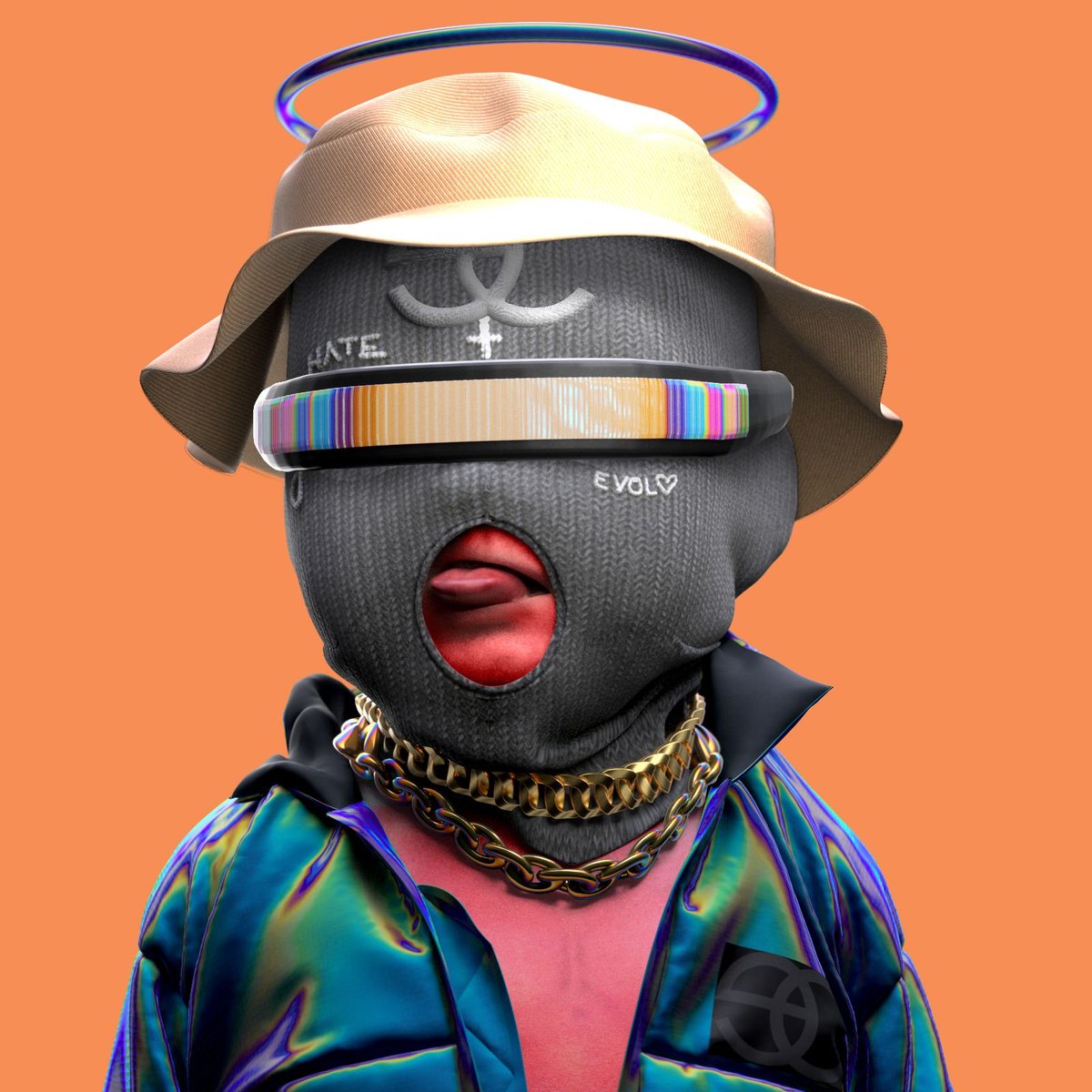 Since I've been so lucky these last few days I want to pay it forward and give away two banger <a href="/GEVOLsNFT/">G'EVOLs</a> #0260 and #0559.

How to win:
1) Retweet this tweet.
2) Tag <a href="/Denzuul/">denny 2 socks</a> so his notifications get wrecked 

Much love !DN